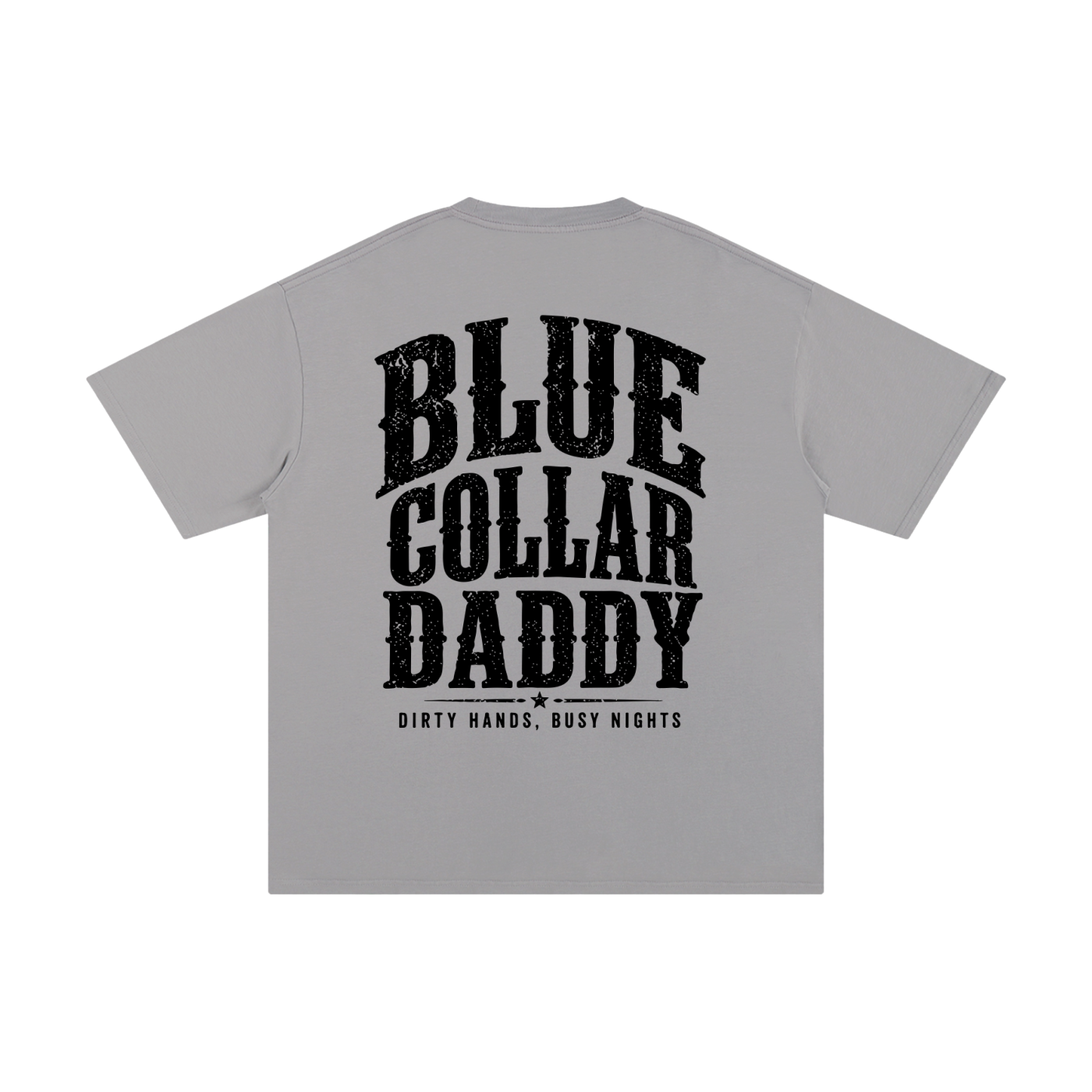 Blue Collar (Black) Pure Cotton Tee