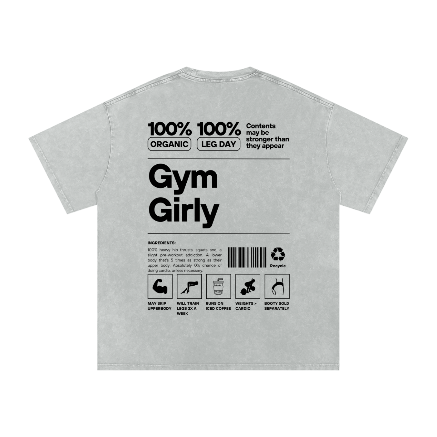 Gym Girly Vintage Tee