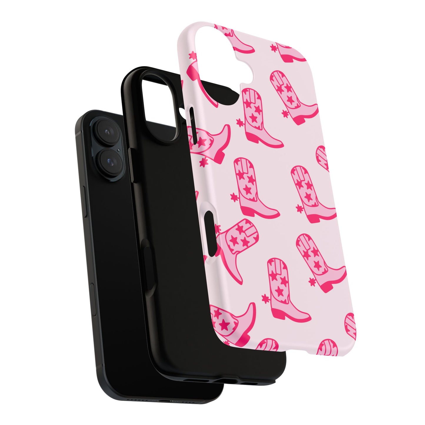 Pink Cowboy Boots Phone Case