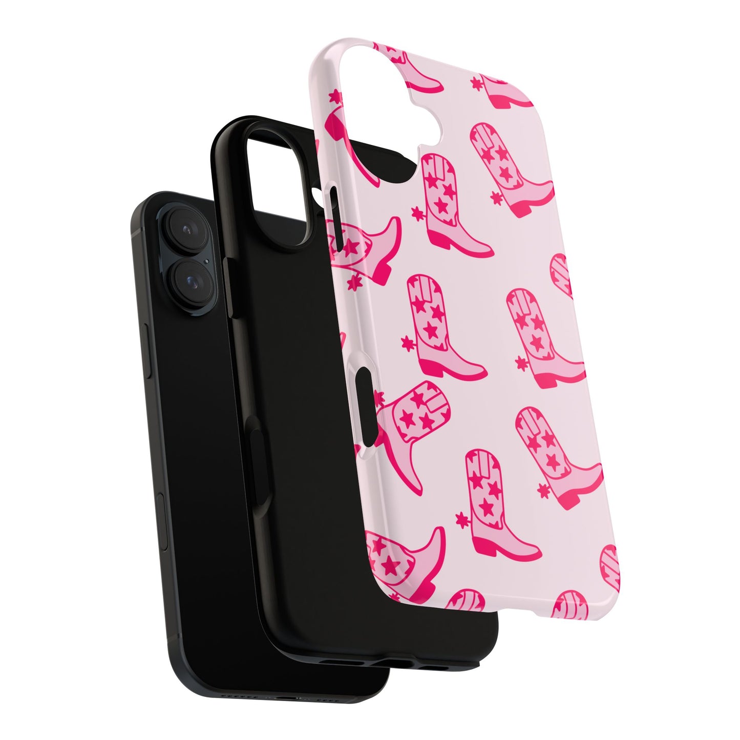Pink Cowboy Boots Phone Case