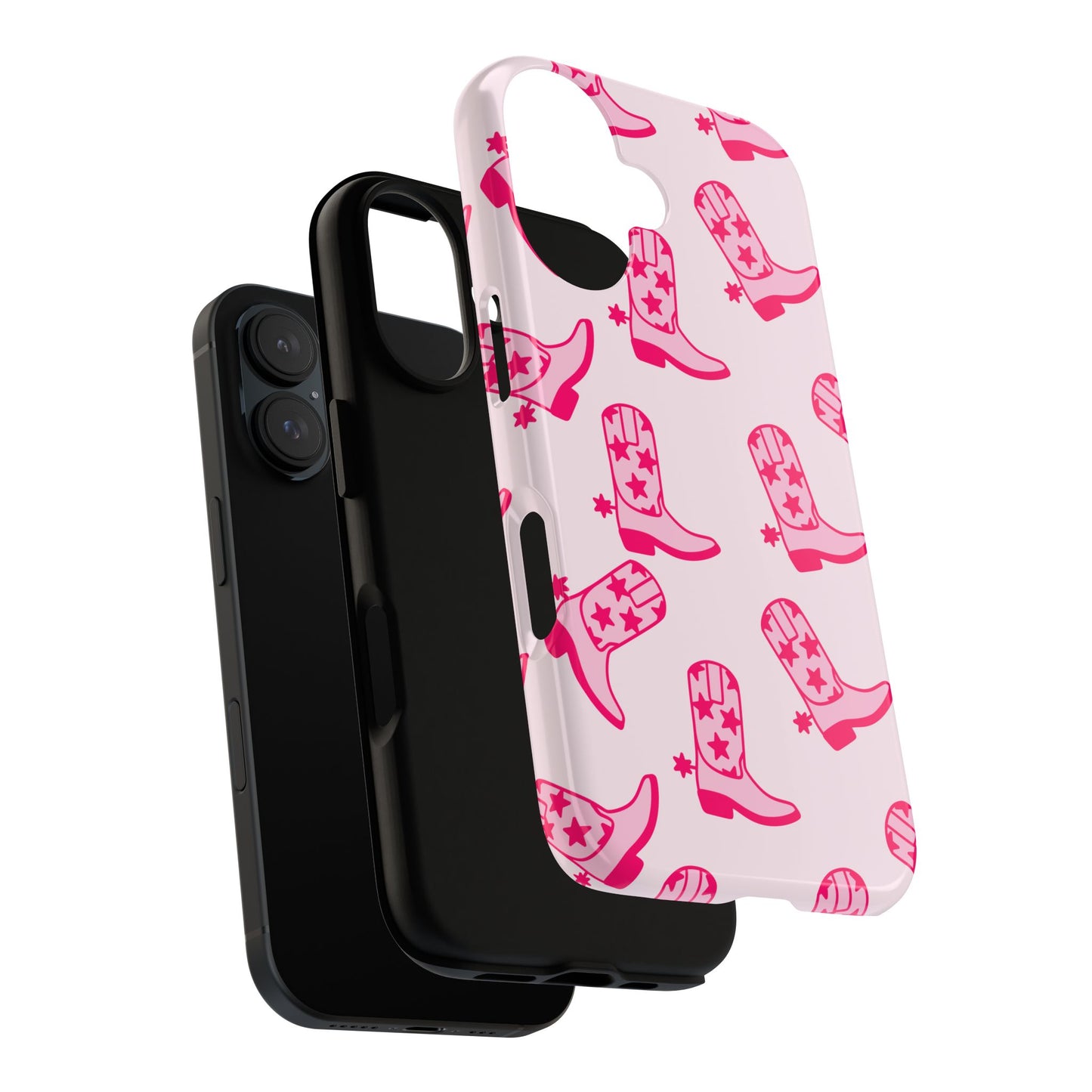 Pink Cowboy Boots Phone Case