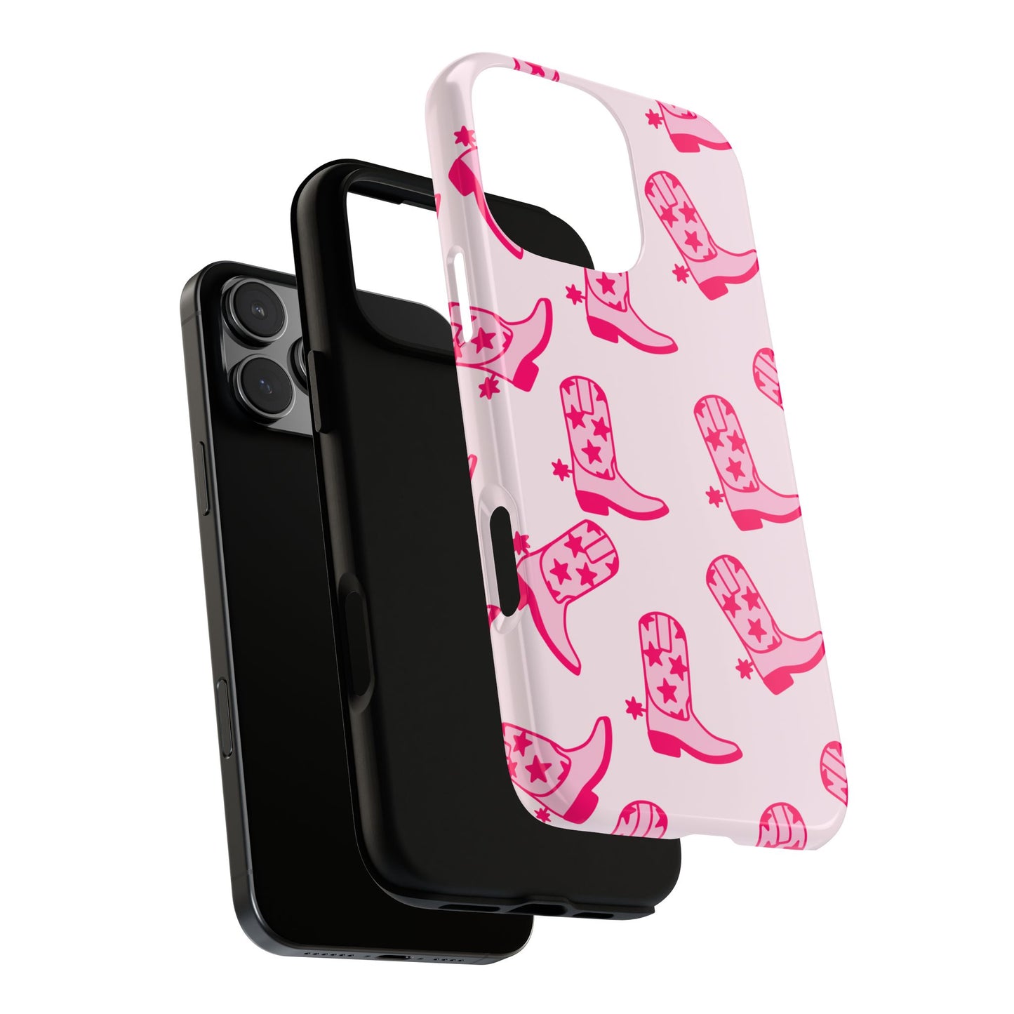 Pink Cowboy Boots Phone Case