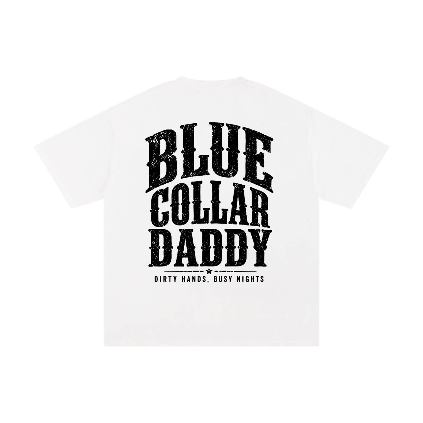Blue Collar (Black) Pure Cotton Tee