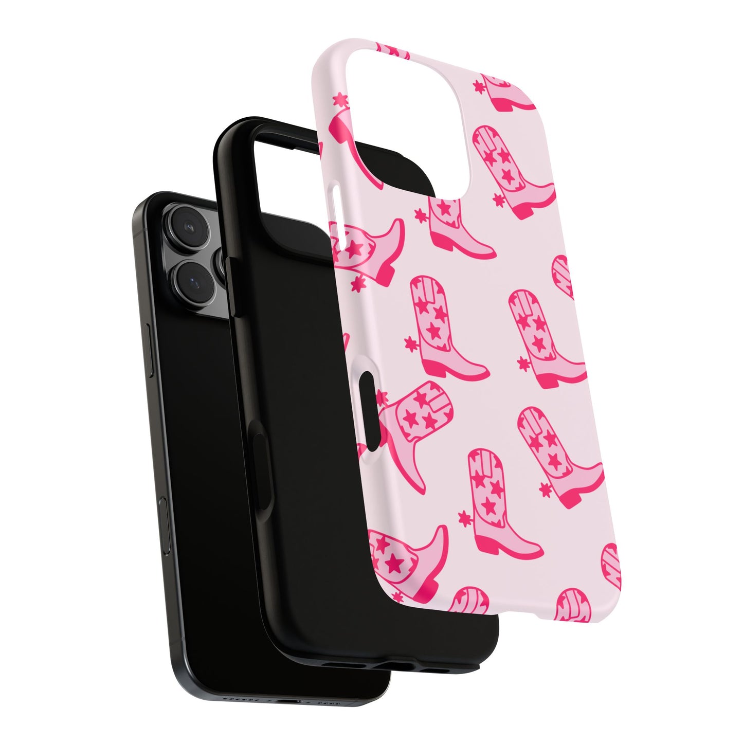 Pink Cowboy Boots Phone Case