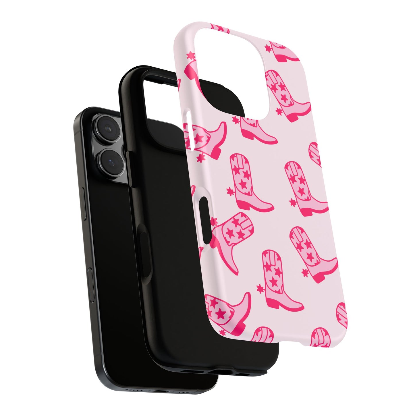 Pink Cowboy Boots Phone Case