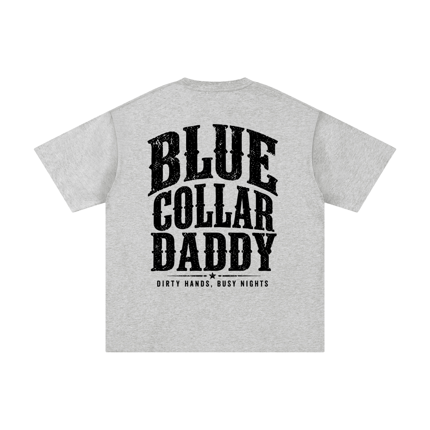 Blue Collar (Black) Pure Cotton Tee