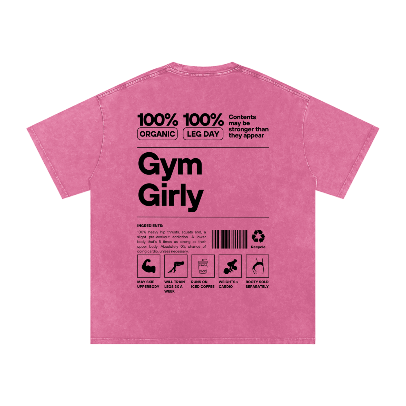 Gym Girly Vintage Tee